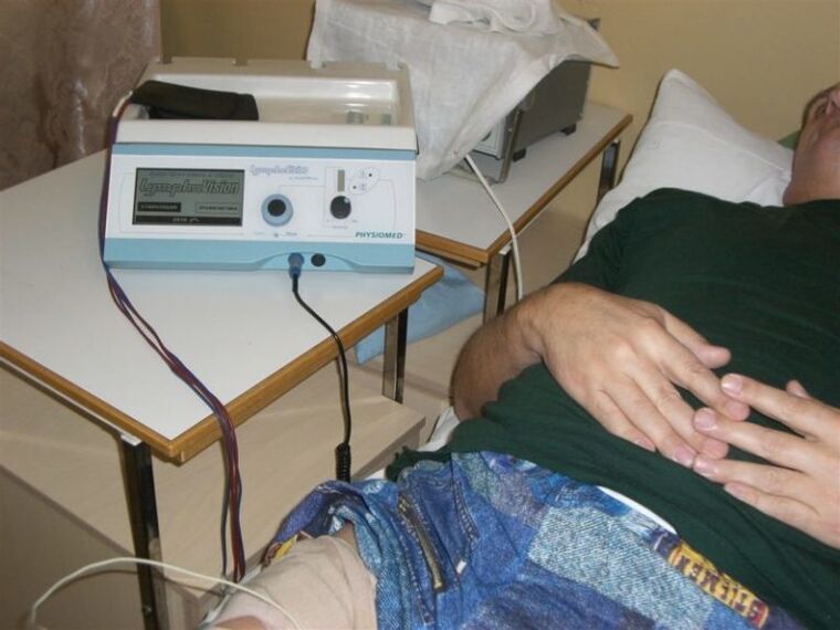 pamaagi sa physiotherapy sa pagtambal sa prostatitis