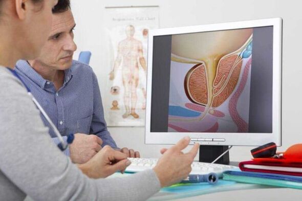 gikonsulta sa doktor ang pasyente sa isyu sa prostatitis
