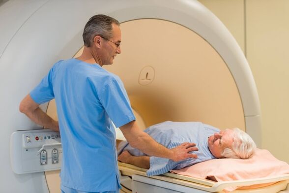 MRI alang sa panghiling sa mahait nga prostatitis