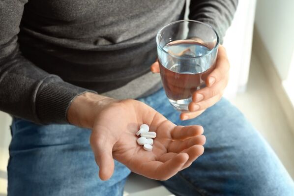 Pag-inom og mga tambal alang sa bacterial prostatitis