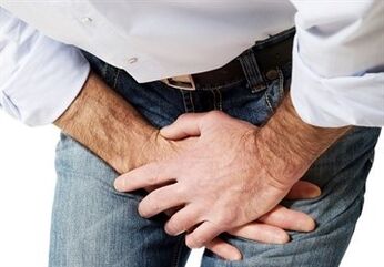 Sakit sa Perinum usa ka timaan sa laygay nga prostatitis